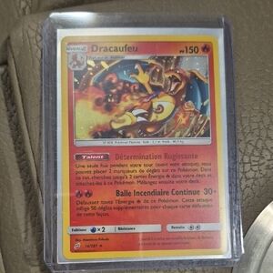 Pokemon Trading Card - Red and Yellow